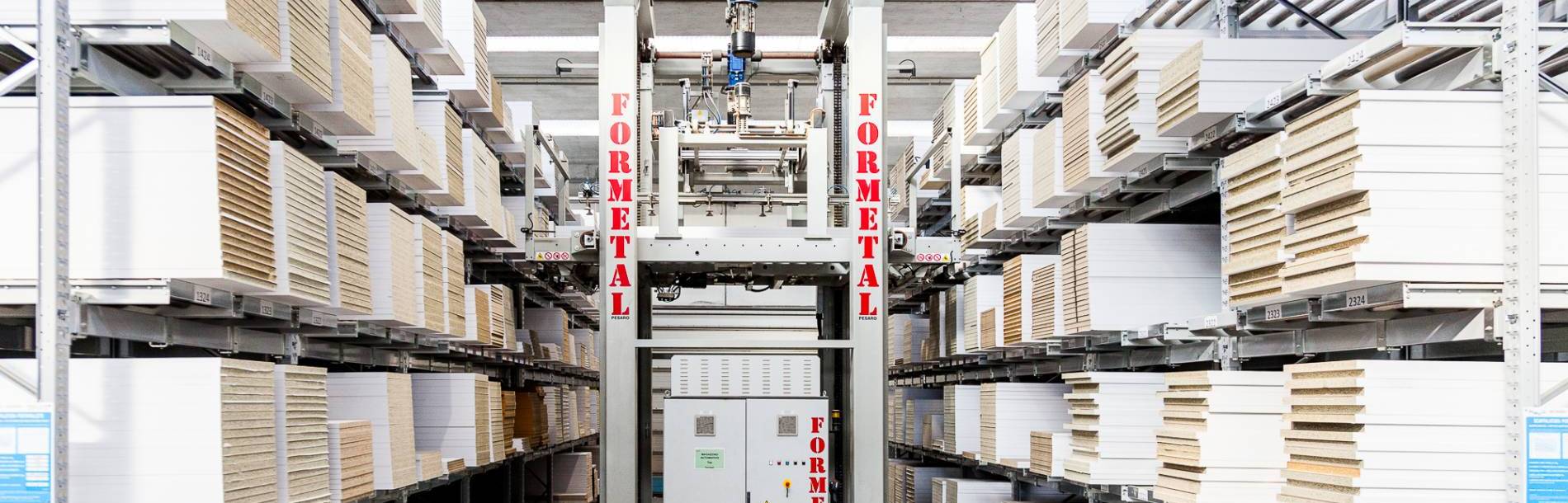 Magazzino automatico per barre